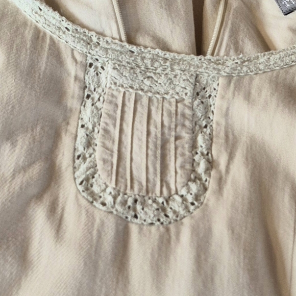 Tristan & Iseut Artistic Border Print Dress Size 14 (Fits 10-12) Lined Romantic - Picture 4 of 9